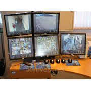Монтаж 16 канальной системы аналогового видеонаблюдения (с оборудованием) фото
