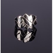 Мужской серебряный перстень-головоломка от Wickerring фото
