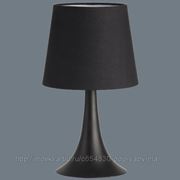 Настольная лампа декоративная Brilliant 1x40W (E14) черный/черная, Lome фото