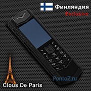 Телефон Vertu Signature S Design Clous De Paris Black фотография