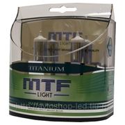 Галогеновые лампы MTF-Light Titanium H4 55W (4400K) фото