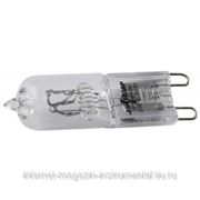 Лампа галогенная СВЕТОЗАР капсульная, прозрачное стекло, цоколь G9, диаметр 13мм, 75Вт, 220В