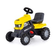 Педальная машина для детей «Turbo», цвет жёлтый фотография