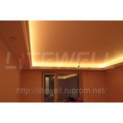 Гибкая светодиодная лента LITEWELL для подсветки потолка и ниш. Лучший вариант закранизной подсветки фото