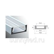 Профиль для светодиодной ленты алюминиевый PR-AL-01 фото