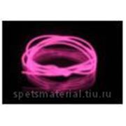 Световой провод повышенной яркости IV-поколения, диаметр 2.6мм,цвет: розовый, м.п. фото