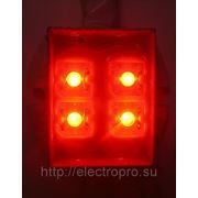 Модуль 4LED MS-12-4L IP67 (красный)