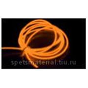 Световой провод повышенной яркости IV-поколения, диаметр 5.0мм, цвет: оранжевый, м.п. фото