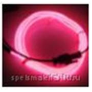 Световой провод повышенной яркости III-поколения, диаметр 1.4мм, цвет:розовый, м.п. фото