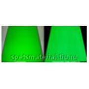 Лист электролюминесцентной световой бумаги, зеленый фото