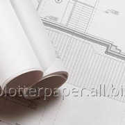 (Бумага для плоттера) Папір інженернерний для плотерів (01) 80г/м 610мм (24″) х 50м