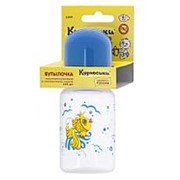 Бутылочка Курносики Золотая рыбка полипропилен с силиконовой соской 125мл №1 фото