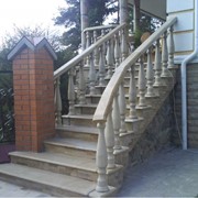 Облицовка ступеней гранитом, лестницы из камня фото