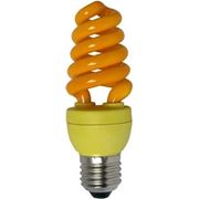Лампа энергосберегающая Ecola Spiral Color 15W 220V E-27 Yellow Желтый 124x45 фотография