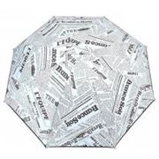 Зонт складной “Газета“ фото