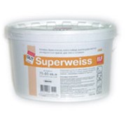 Матовая дисперсионная краска для внутренних работ Superweiss