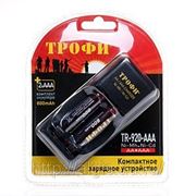 Зарядное устройство Трофи TR-920 компакт +2 HR03 800mAh фото