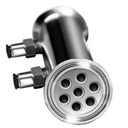 Дефлегматор трубчатый 7 трубок диаметром 10 мм, длина 200 мм, 2 дюйма фото