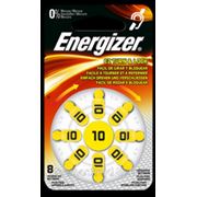 Элемент питания Energizer Zinc Air 10 слуховые батарейки