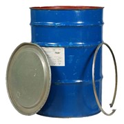 Металлическая цилиндрическая бочка на 200 литров