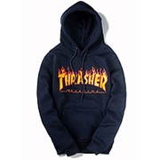 Худи Thrasher Темно-синий фото