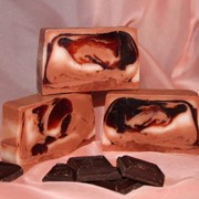 Мыло ручной работы “Молочный шоколад“ фото