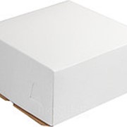 Коробка для торта 1 кг, 1 цвет, высота 100 мм