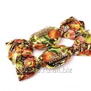 Карамель глазированная “Вкус помадка персик в шоколаде“ фото