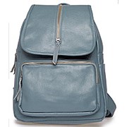 Рюкзак женский голубой фото