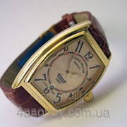 Мужские часы FRANCK MULLER N508 желтый циферблат, механика с автозаводом, цвет корпуса золото 0560