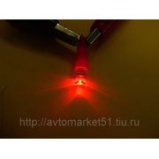 Лампа светодиодная красная панели приборов б/ц T5-1SMD фото