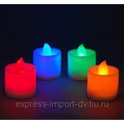 Светодиодная свеча (одноцветная) фото