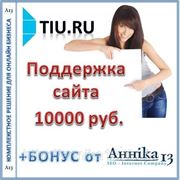 Аутсорсинговая поддержка сайта Tiu.ru, до 50 часов в месяц фотография