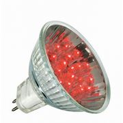 28002 красный 1W GU5,3 Лампа светодиодная Color