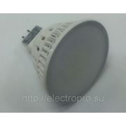 Лампа светодиодная MR16 4W GU5.3 6000К 220V фото