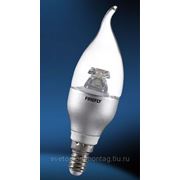 Светодиодная лампа свеча Е14 5W диммируемая фото