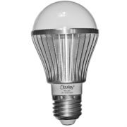 Лампа светодиодная (LED) 220 В, 7 Вт, E27, холод. свет фото
