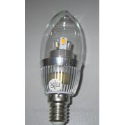 Светодиодная лампа Е14, 3 вт фото