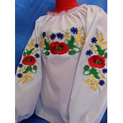Сорочки-вышиванки украинские, вышиванки для девушек 98-150 рост, заказать недорого фото