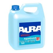 Влагозащитная грунтовка глубокого проникновения для внутренних и наружных работ Aura AquaGrund