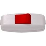 Выключатель навесной (бра) белый/красный Lezard фото