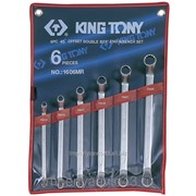 Набор накидных ключей, 10-26 мм, 6 предметов KING TONY 1606MR