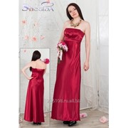 Платье 4402 Бордовый цвет фотография
