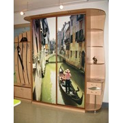 Шкаф-купе с фотопечатью (Венеция) фотография