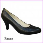 Туфли Simona женские осенние черный