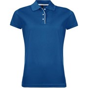 Рубашка поло женская PERFORMER WOMEN 180 ярко-синяя, размер XL фотография