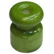 Изолятор керамический (зеленый) фото