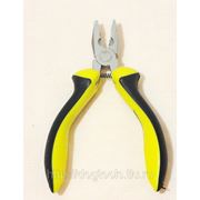 Пассатижи PROFESSIONAL Tools 5“ черно-желтая ручка никель фото