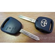 Корпус ключа зажигания для Тойота, 2 торцевые кнопки (toy43) фото