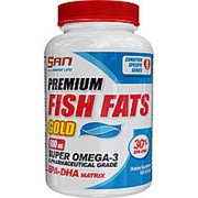 Витамины жиры SAN Premium Fish Fats Gold 60 кап фото